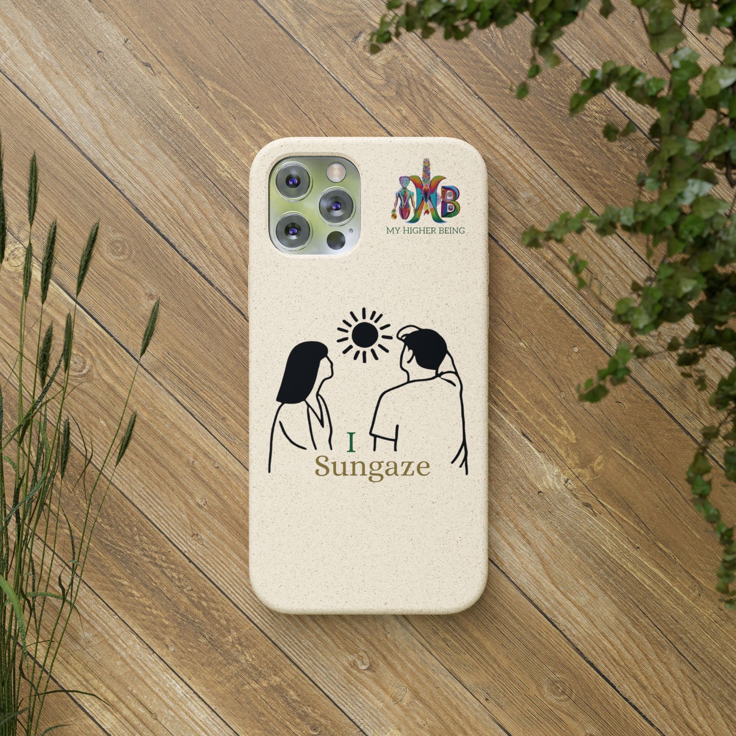 I Sungaze — Plastic Free Biodegradable Phone Case — Design 4