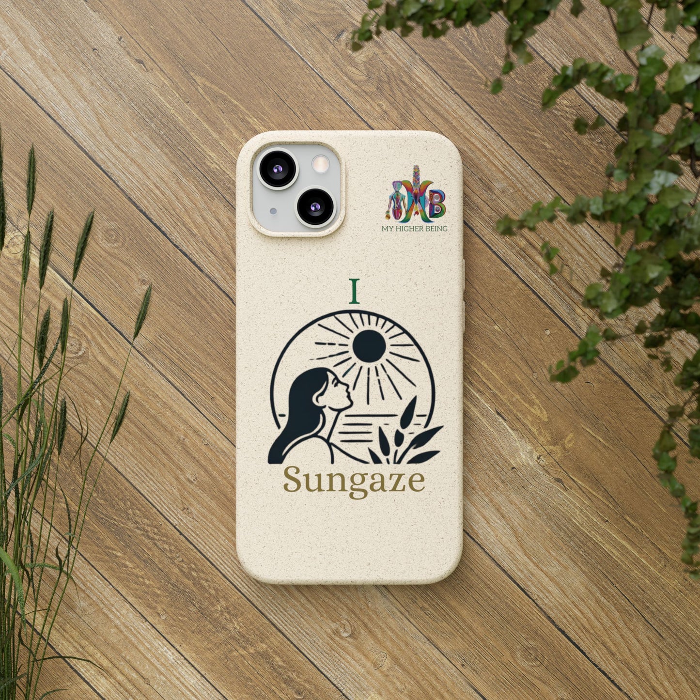 I Sungaze — Plastic Free Biodegradable Phone Case — Design 5