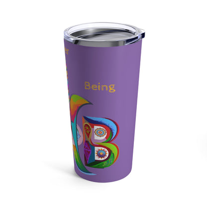 My Higher Being_Purple Tumbler_20oz - My Higher Being