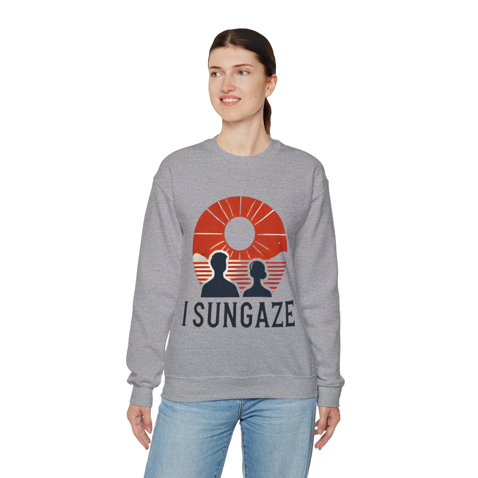 I Sungaze Couples' Sweatshirt - My Higher Being