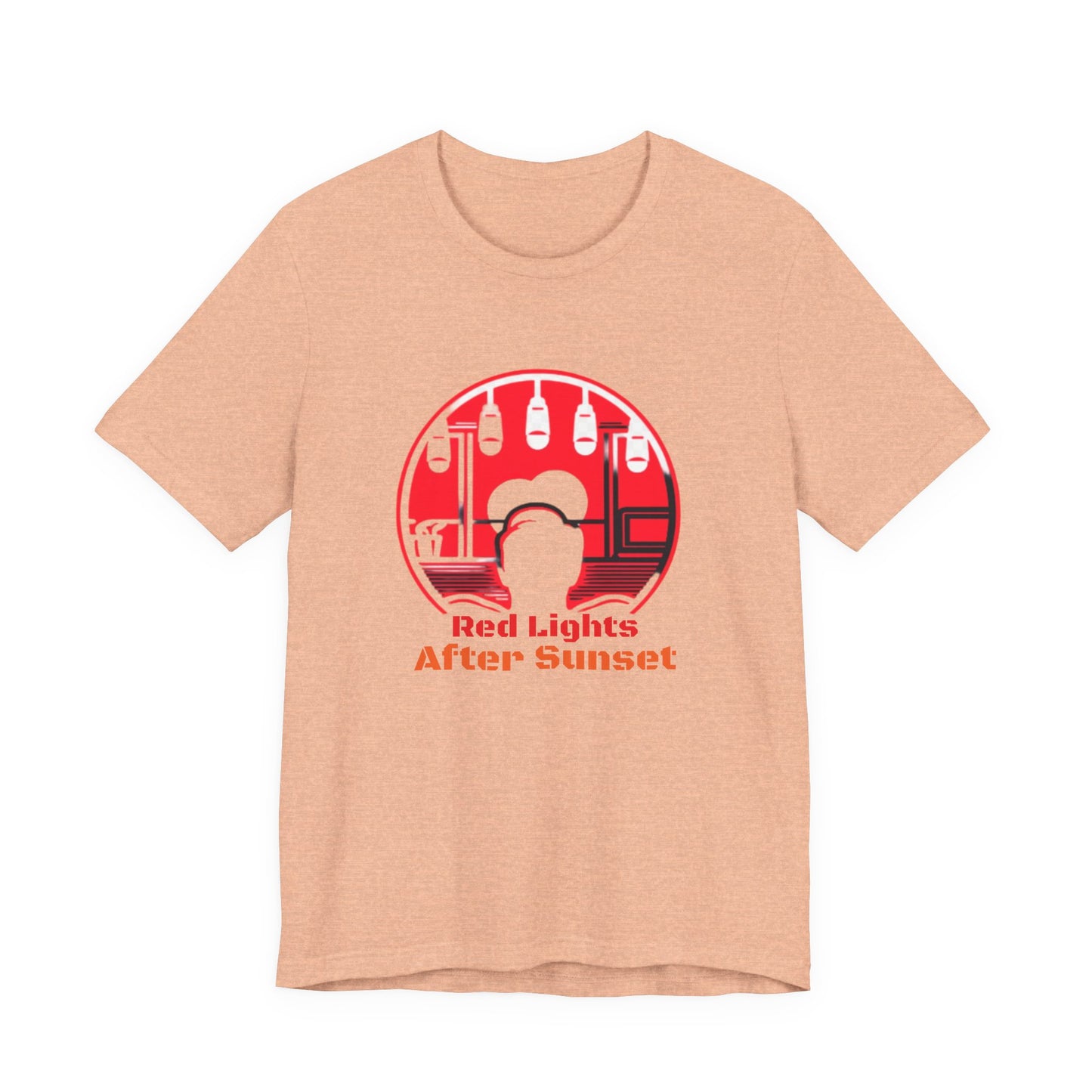 Red Lights After Sunset Man's Tee