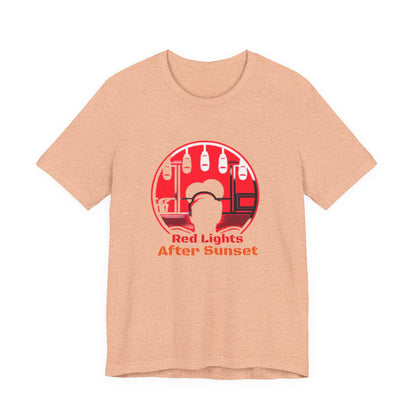 Red Lights After Sunset Man's Tee