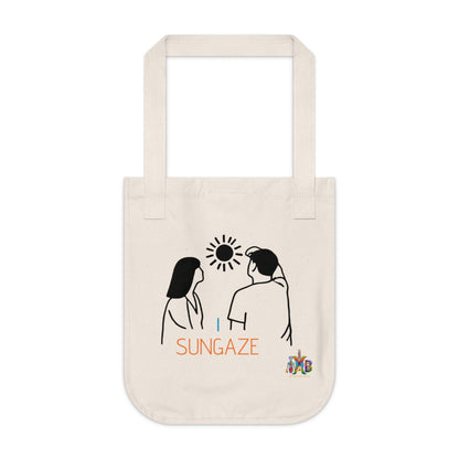 'I Sungaze'_100% Organic Cotton Canvas Tote Bag