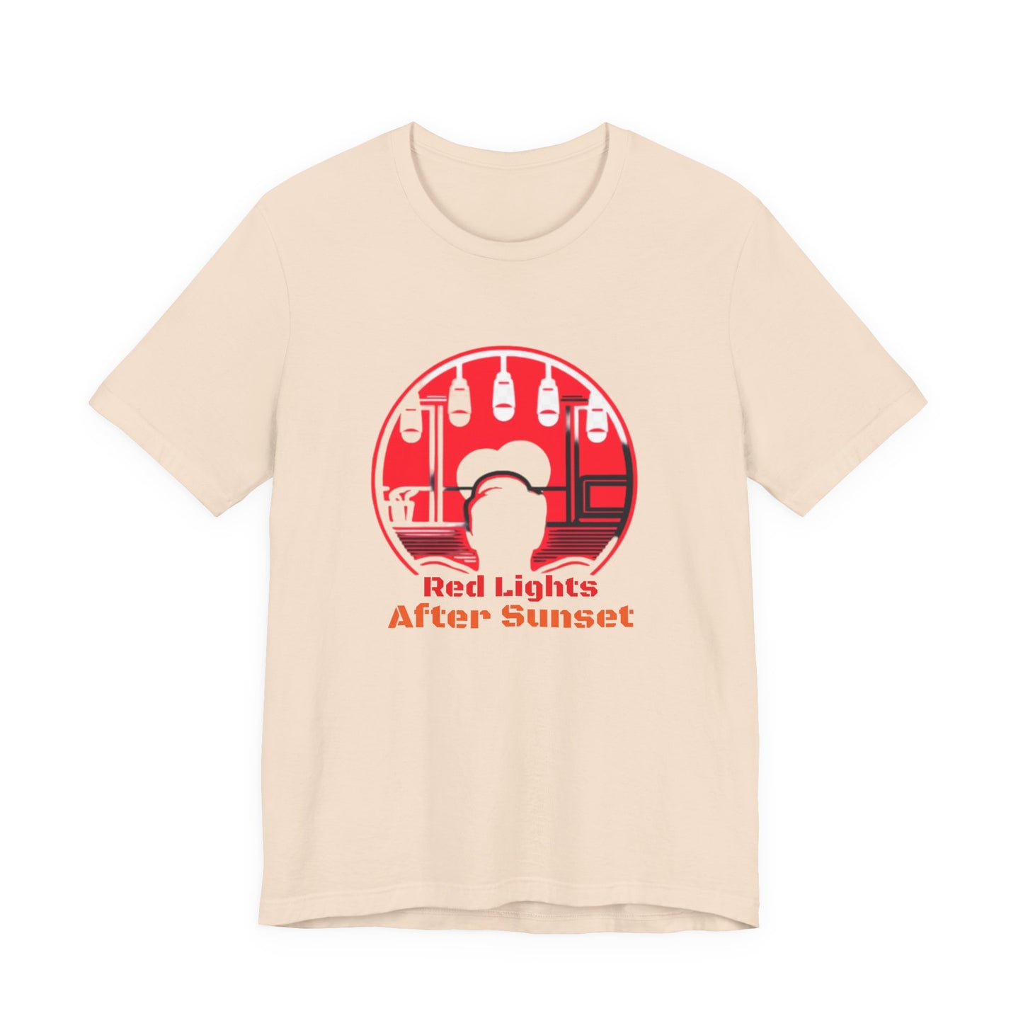 Red Lights After Sunset Man's Tee