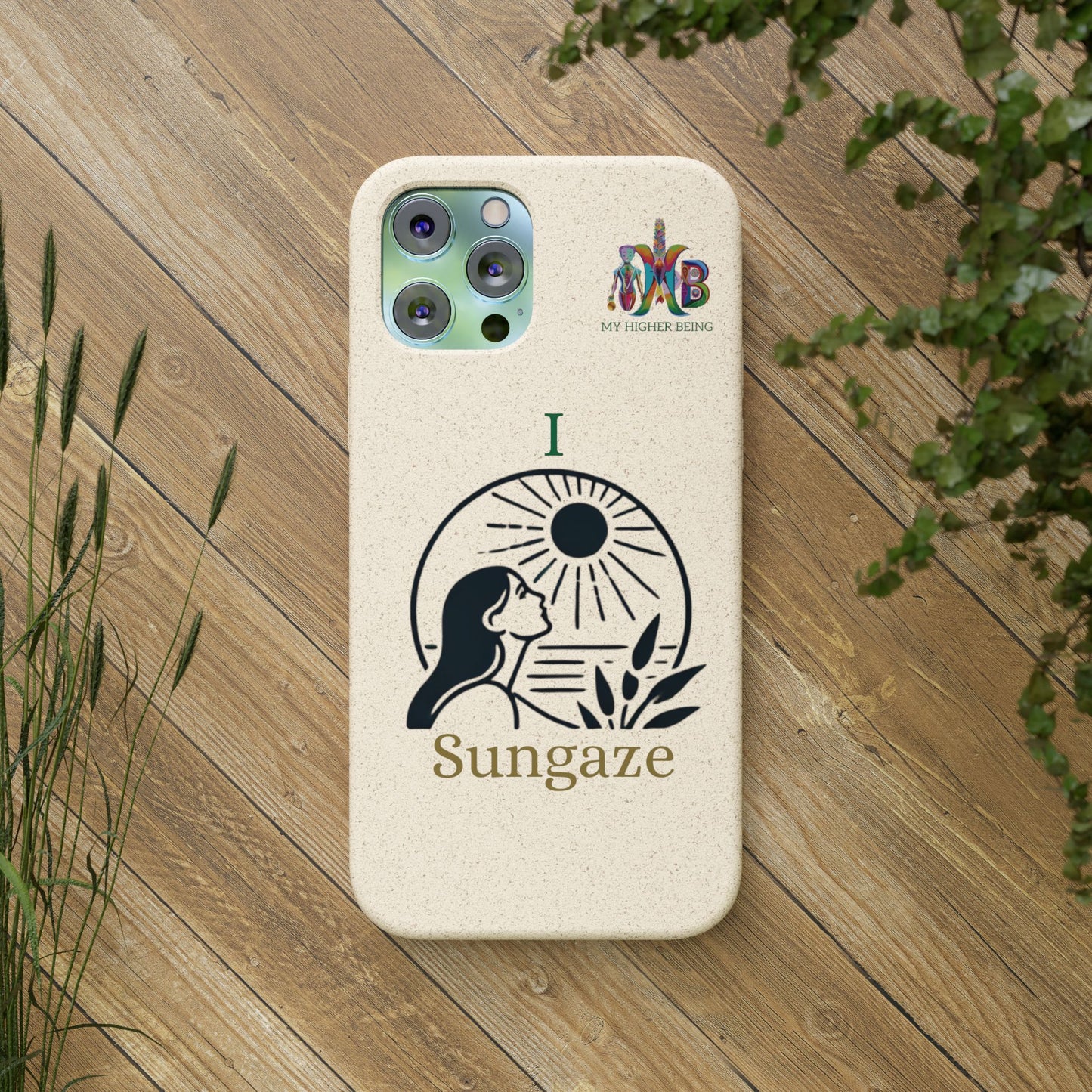 I Sungaze — Plastic Free Biodegradable Phone Case — Design 5