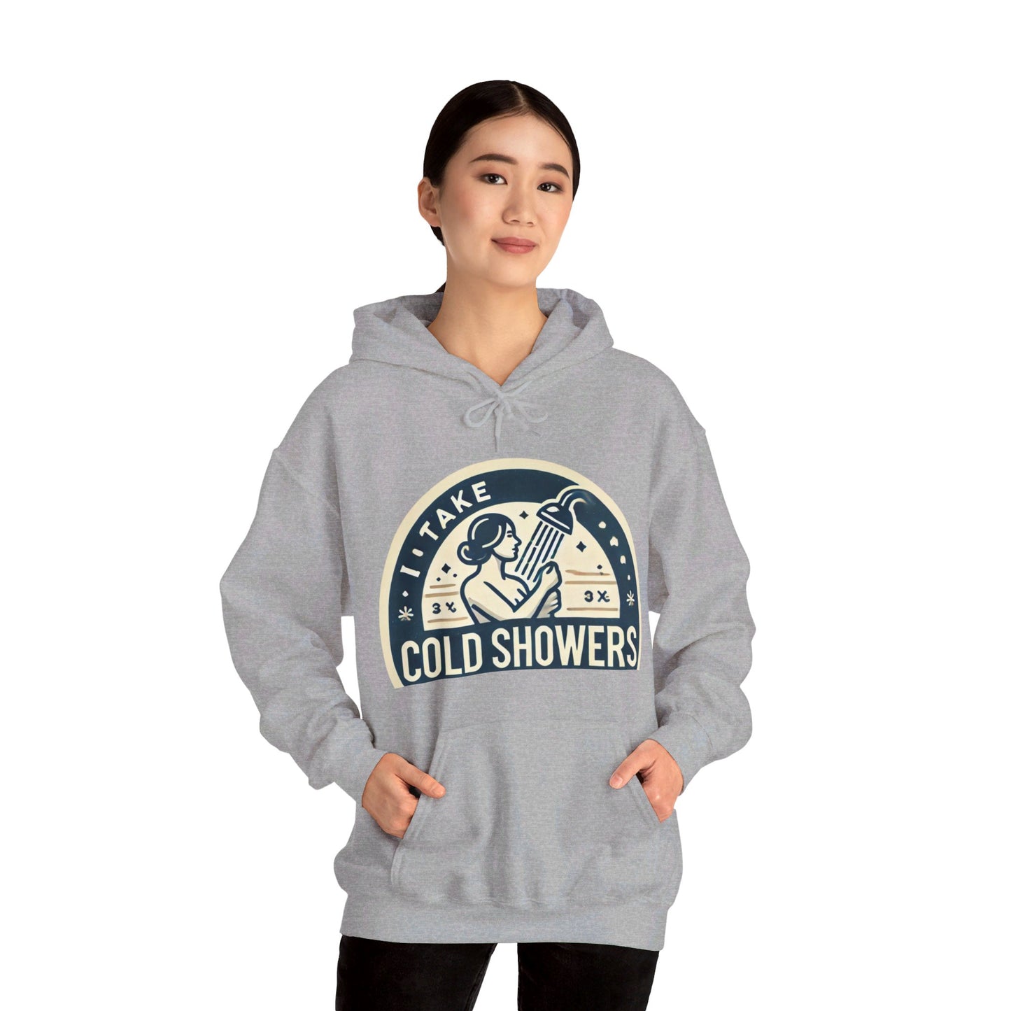 I Take Cold Showers Woman's Hoodie - My Higher Being