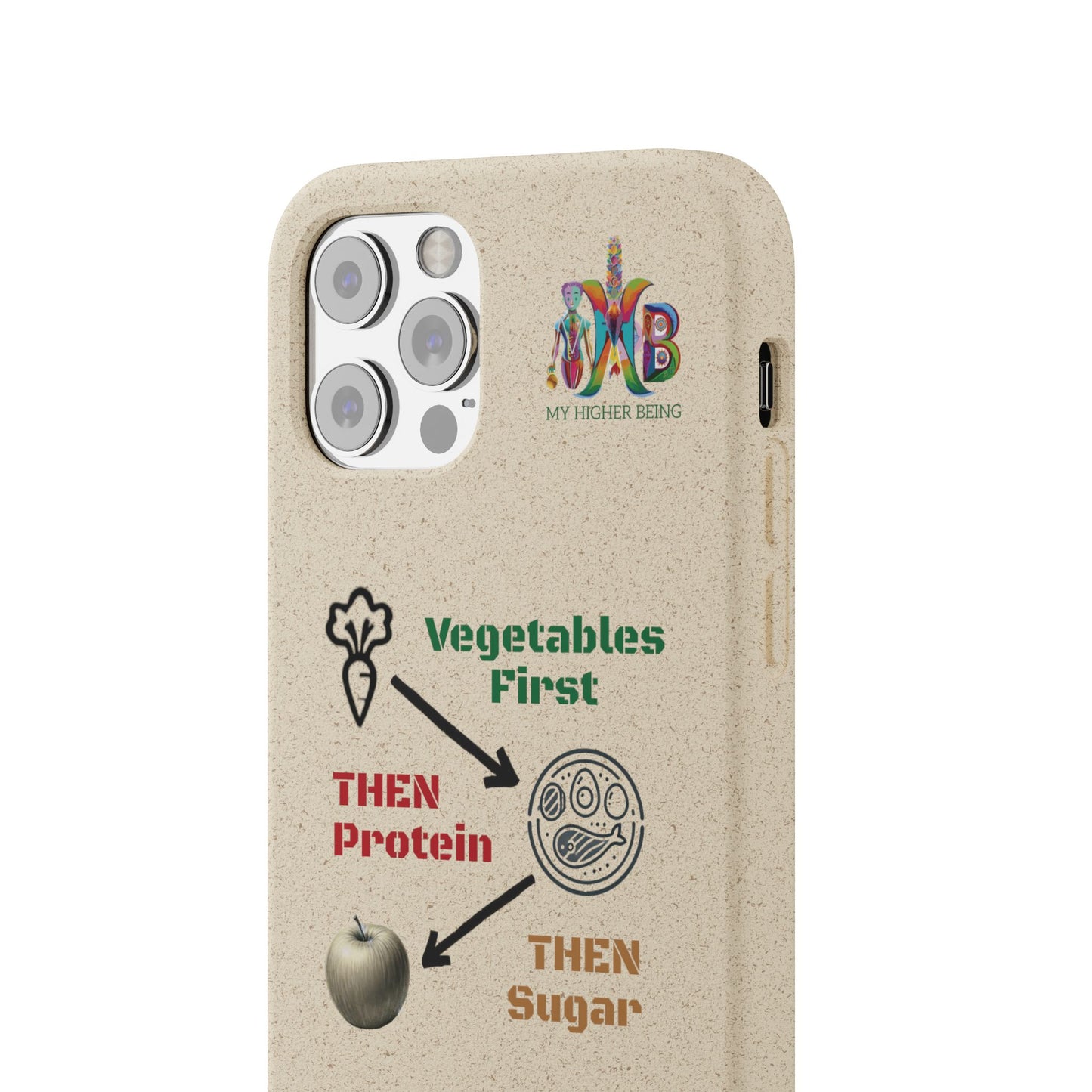 Vegetables First — Plastic Free Biodegradable Phone Case