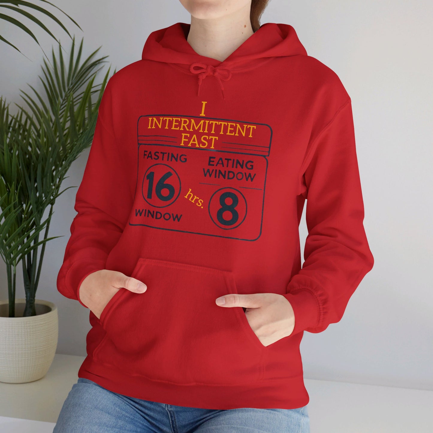 I Intermittent Fast Hoodie_16-8 - My Higher Being