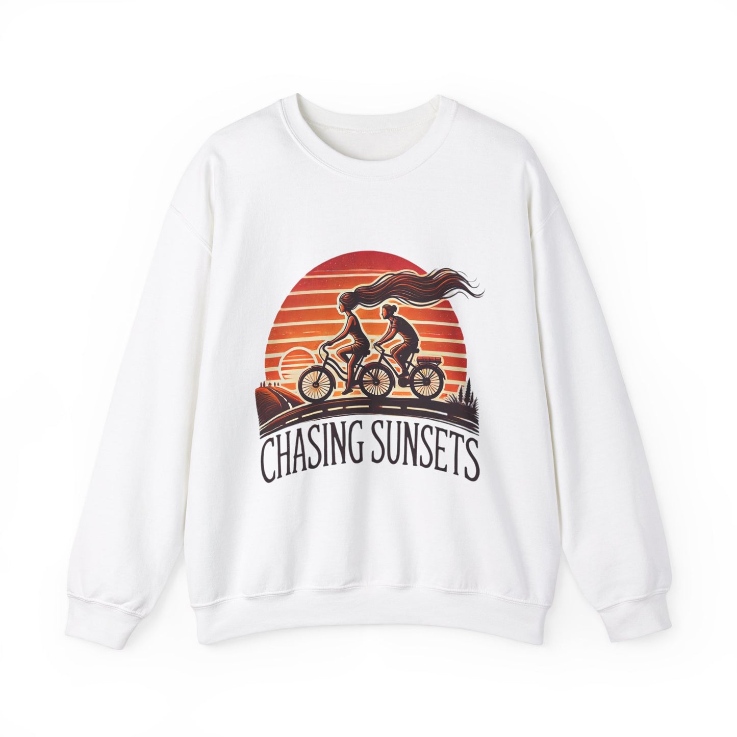 Chasing Sunsets Couples' Sweatshirt