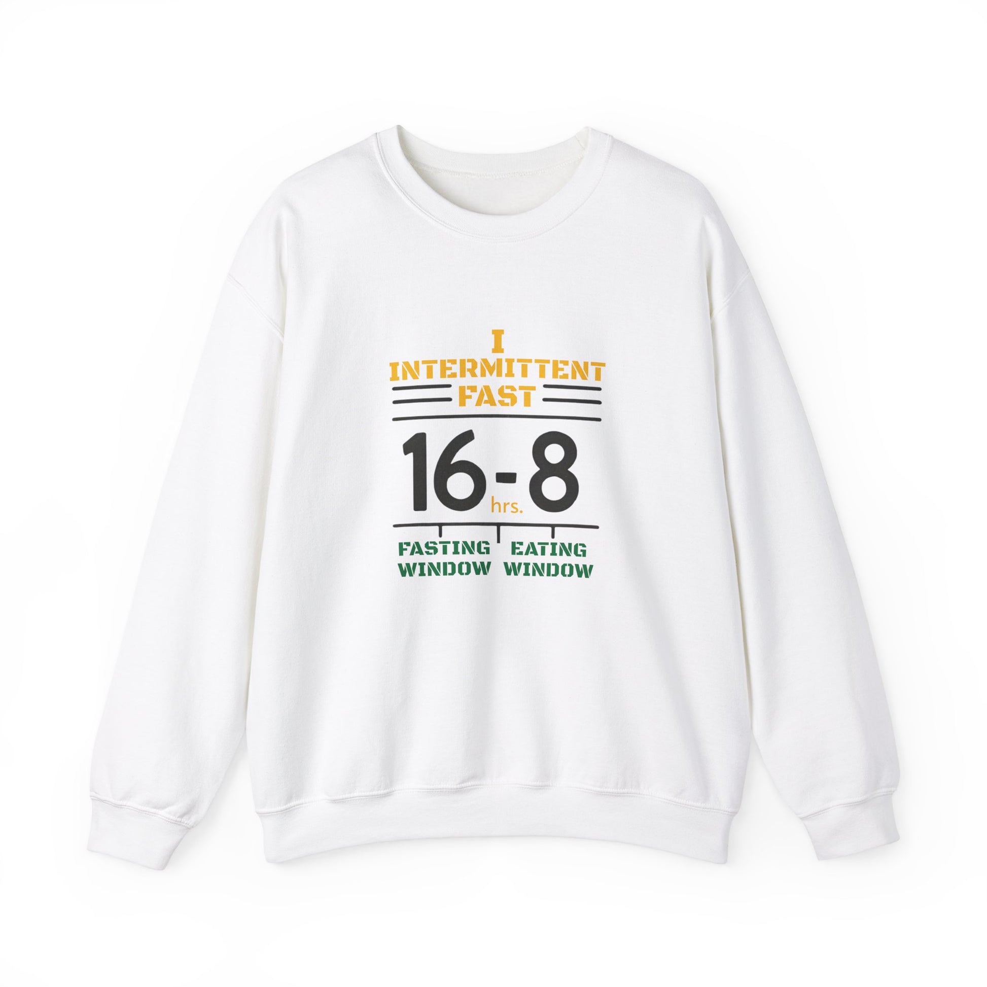 I Intermittent Fast Sweatshirt_16-8 - My Higher Being