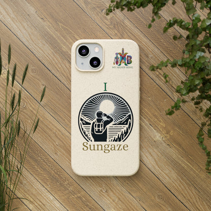 'I Sungaze'_Plastic Free Biodegradable Phone Case
