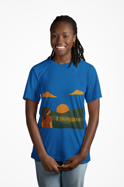 'I Sungaze'_100% Organic Cotton T-Shirt_Female