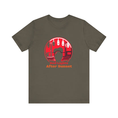 Red Lights After Sunset Man's Tee