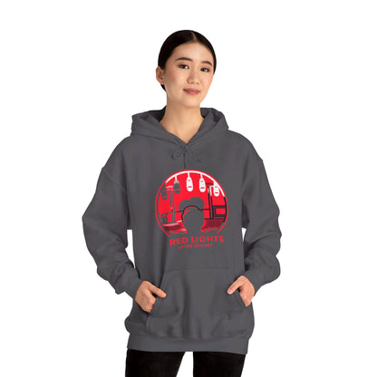 Red Lights After Sunset Man's Hoodie - My Higher Being