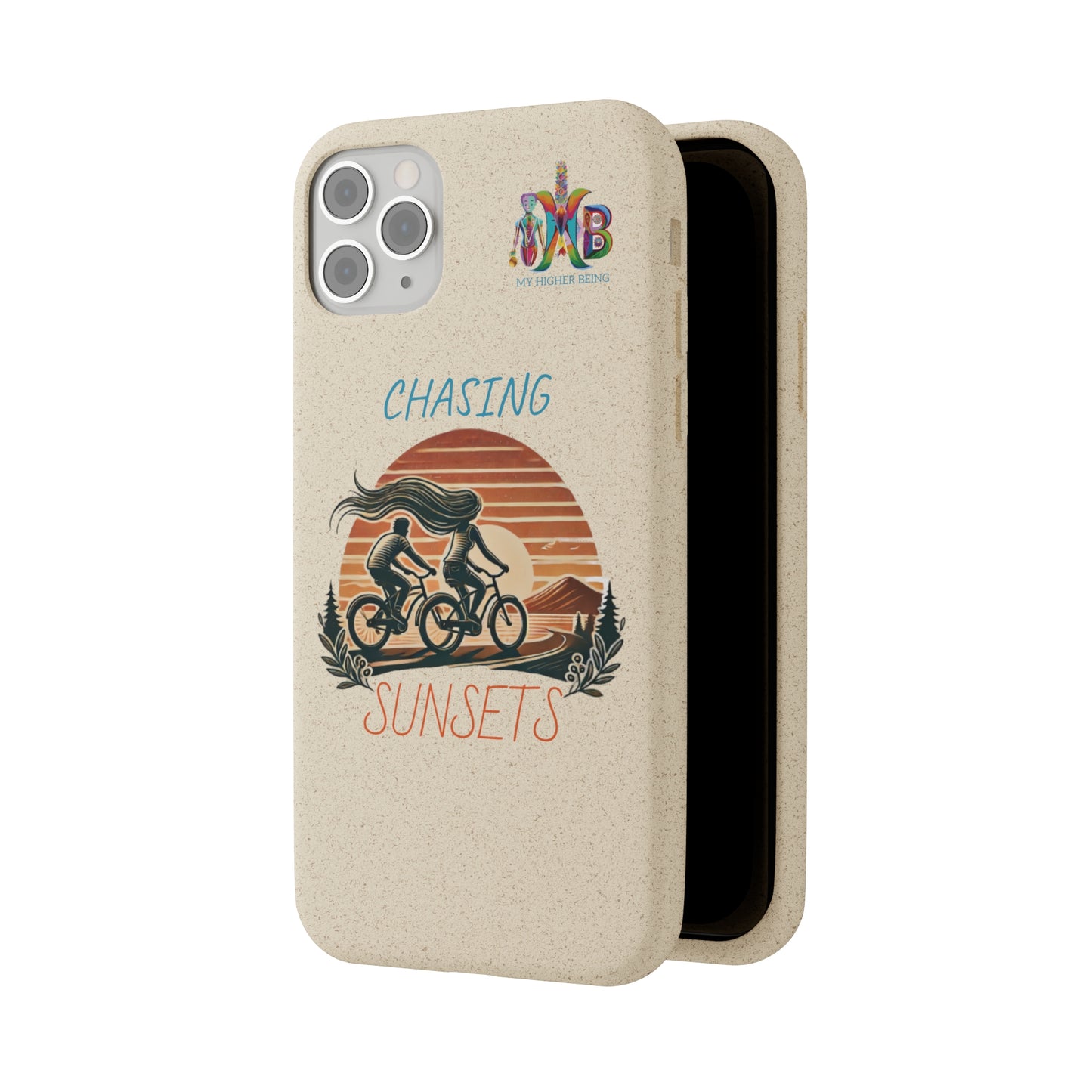 'Chasing Sunsets'_Plastic Free Biodegradable Phone Case (MHB Edition) - My Higher Being