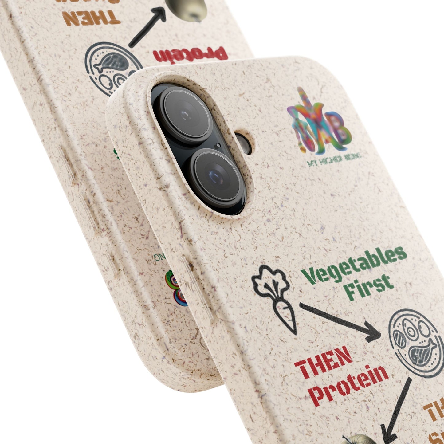 Vegetables First — Plastic Free Biodegradable Phone Case