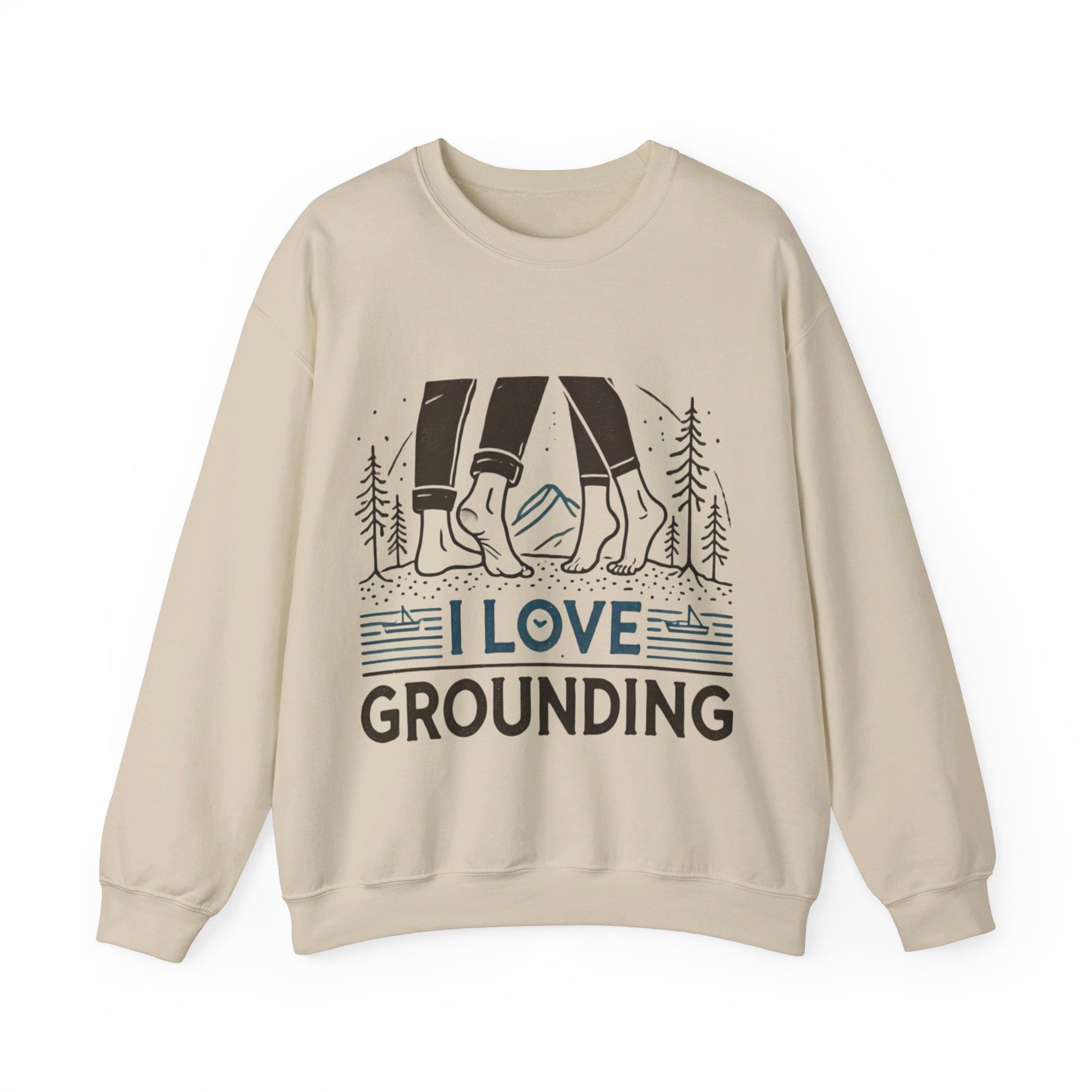 I Love Grounding Couples' Sweatshirt - My Higher Being