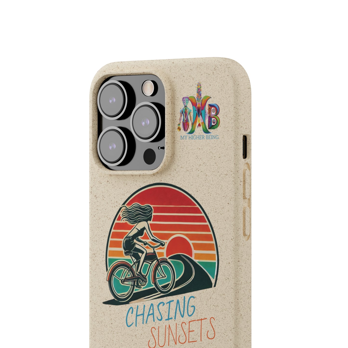 'Chasing Sunsets'_Plastic Free Biodegradable Phone Case (MHB Edition) - My Higher Being