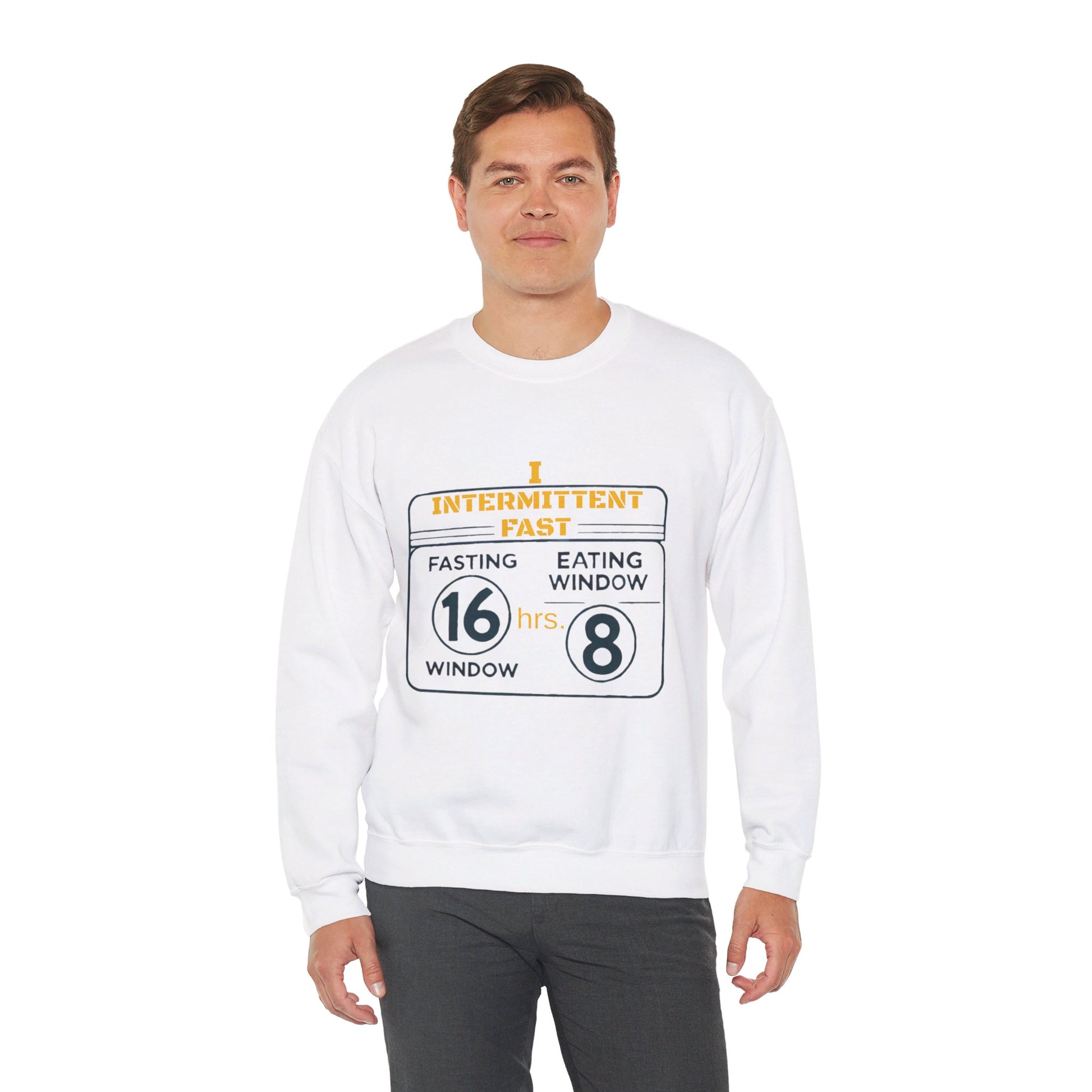 I Intermittent Fast Sweatshirt_16-8 - My Higher Being