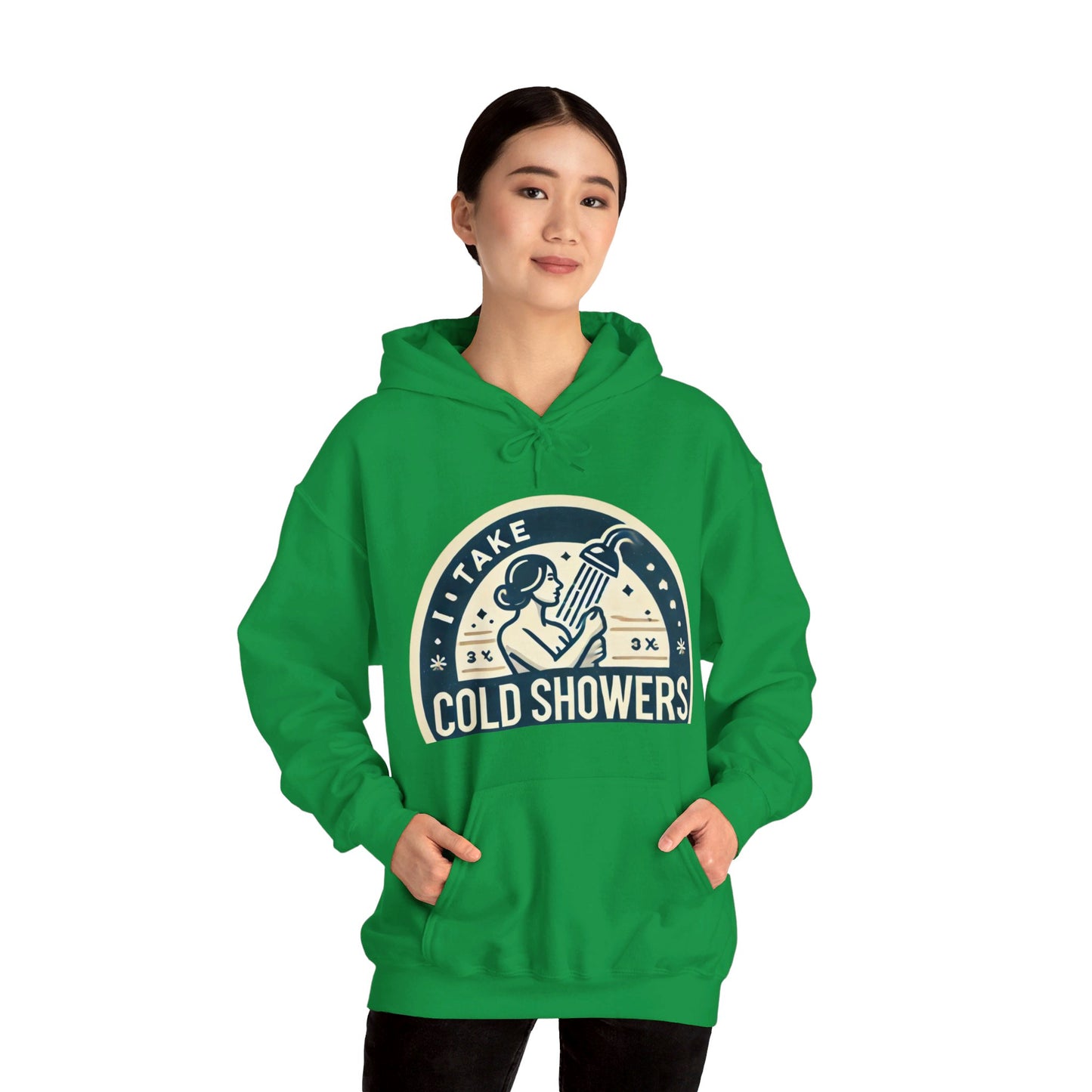 I Take Cold Showers Woman's Hoodie - My Higher Being