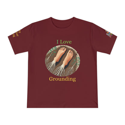 'I Love Grounding' (MHB EDITION)_100% Organic Cotton T-Shirt