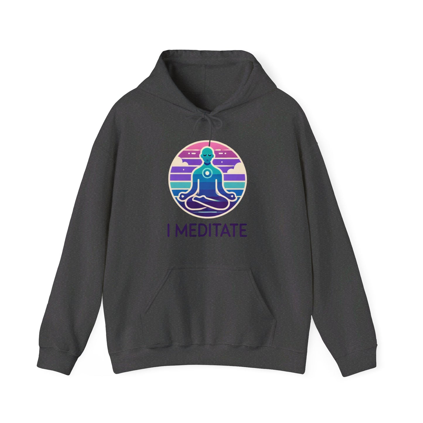 I Meditate Man's Sweatshirt - My Higher Being