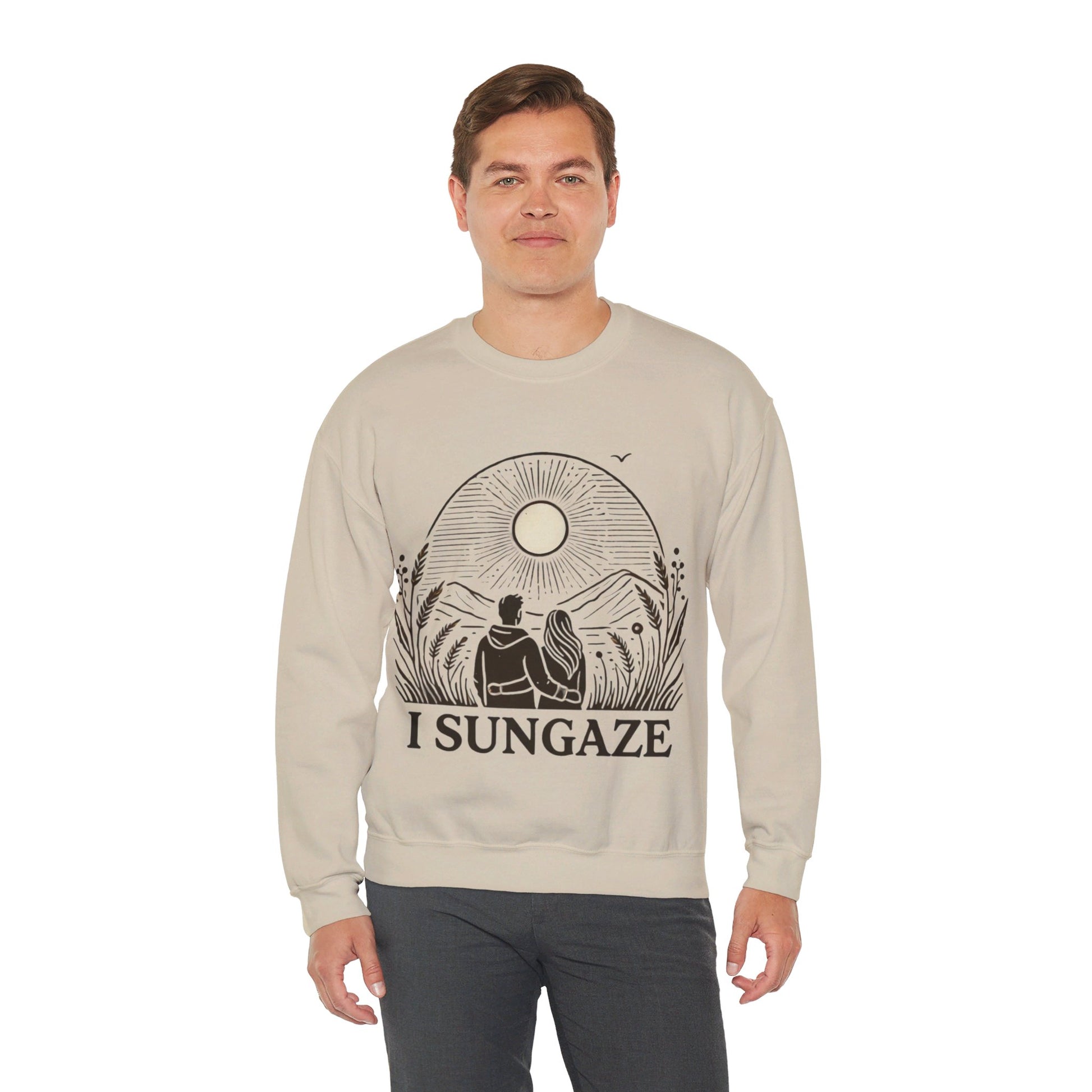 I Sungaze Couples' Sweatshirt - My Higher Being