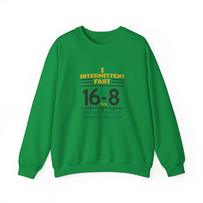 I Intermittent Fast Sweatshirt_16-8 - My Higher Being