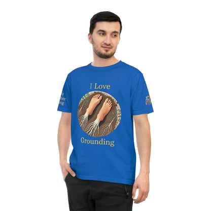 'I Love Grounding' (MHB EDITION)_100% Organic Cotton T-Shirt