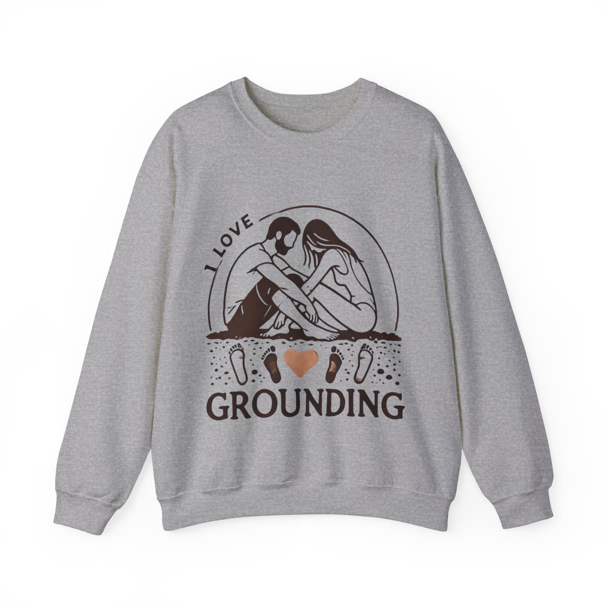 I Love Grounding Couple's Sweatshirt - My Higher Being