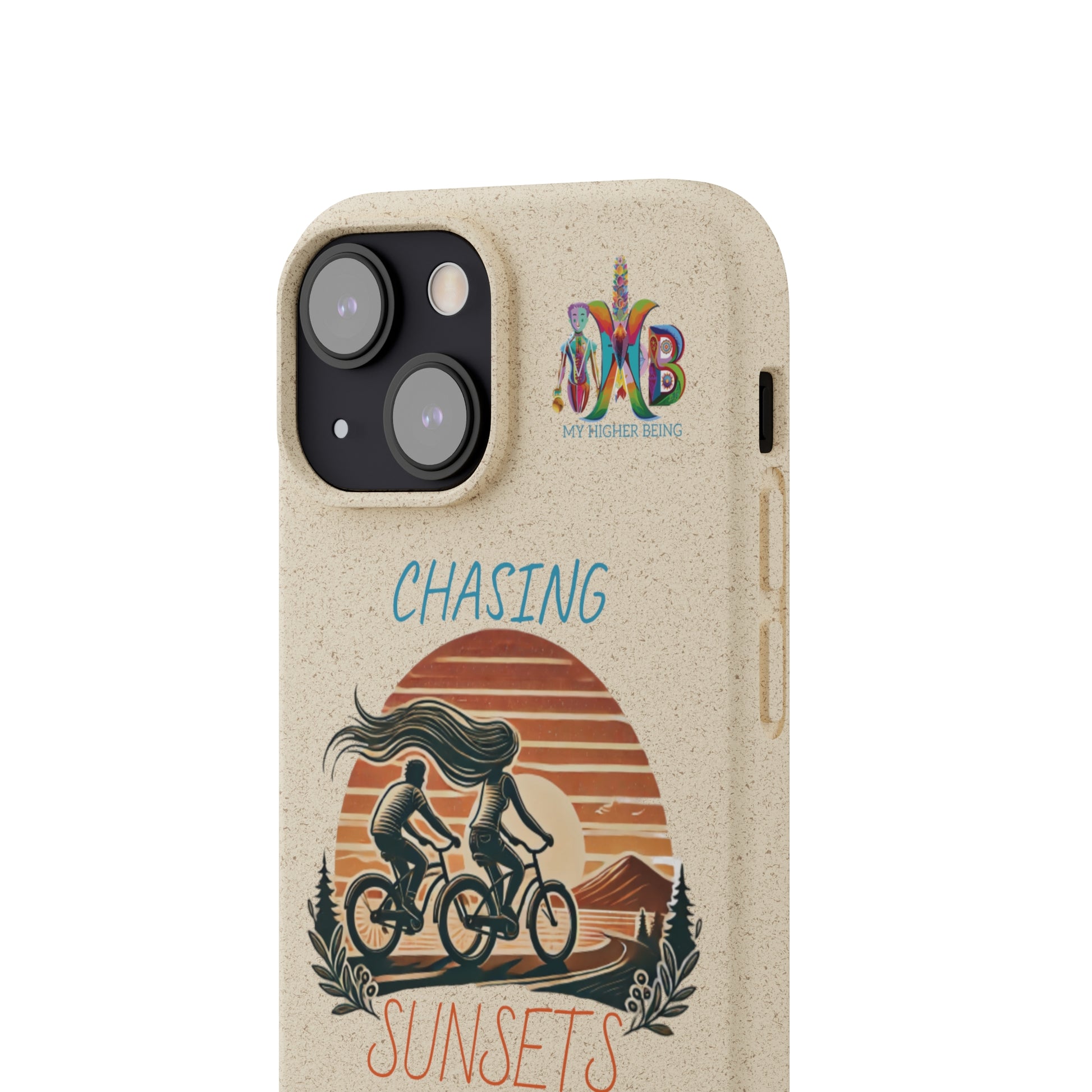 'Chasing Sunsets'_Plastic Free Biodegradable Phone Case (MHB Edition) - My Higher Being