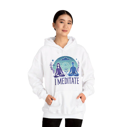 I Meditate Couples' Hoodie - My Higher Being