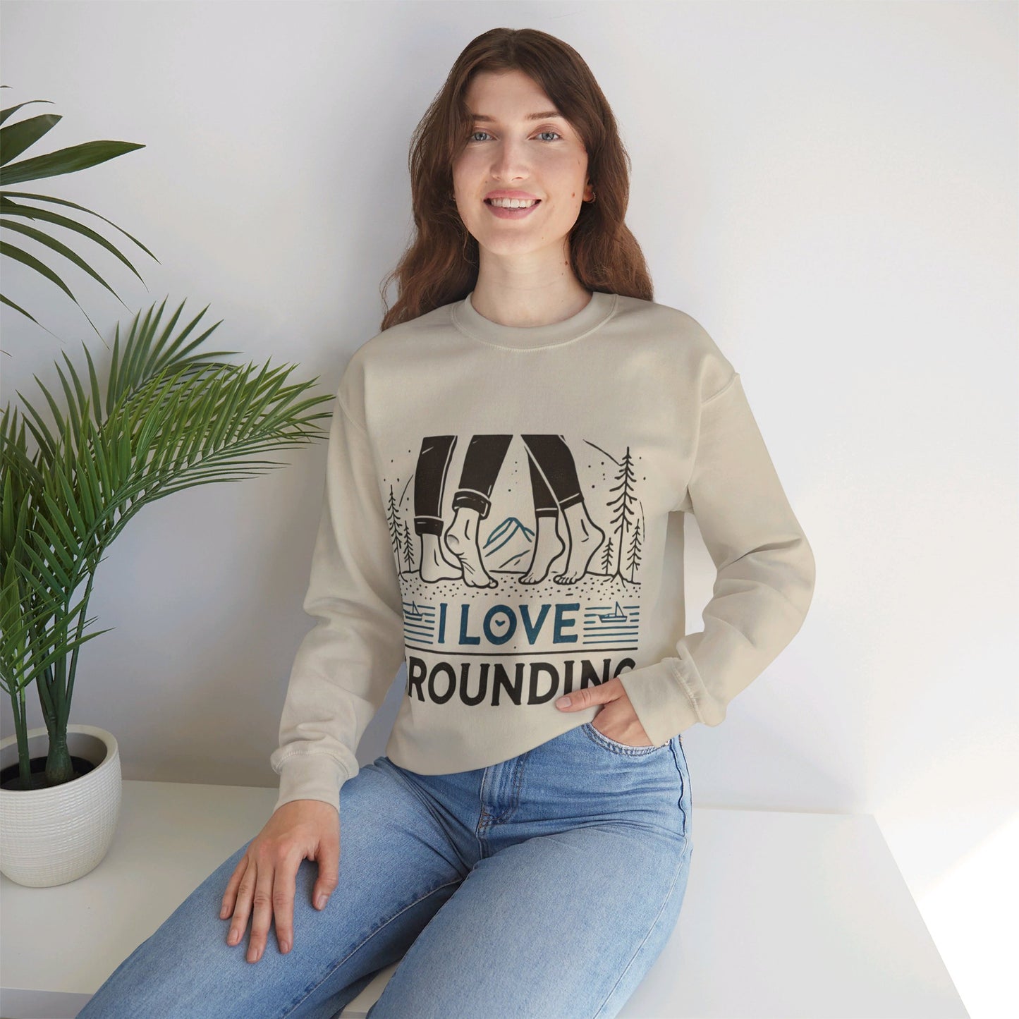 I Love Grounding Couples' Sweatshirt - My Higher Being