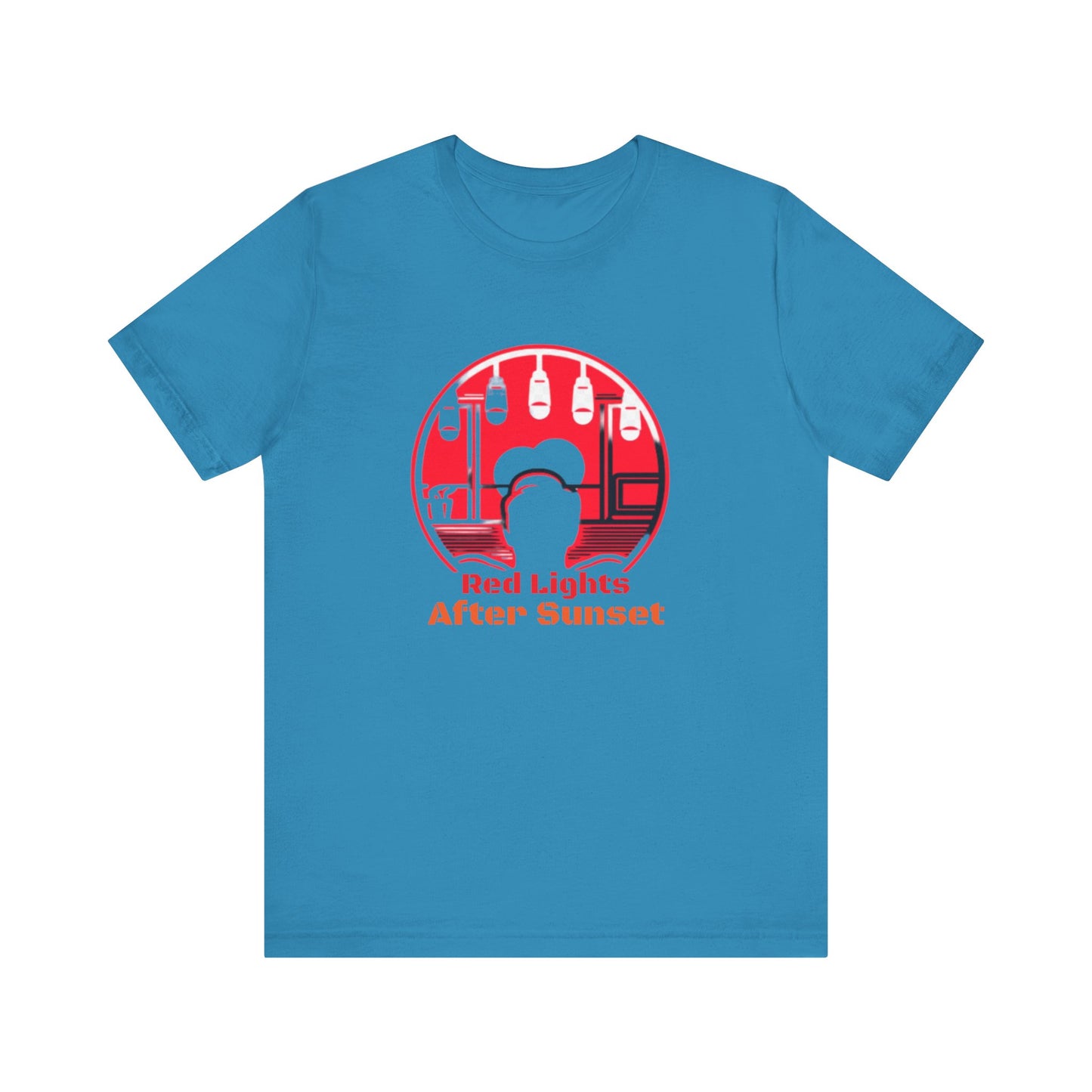 Red Lights After Sunset Man's Tee