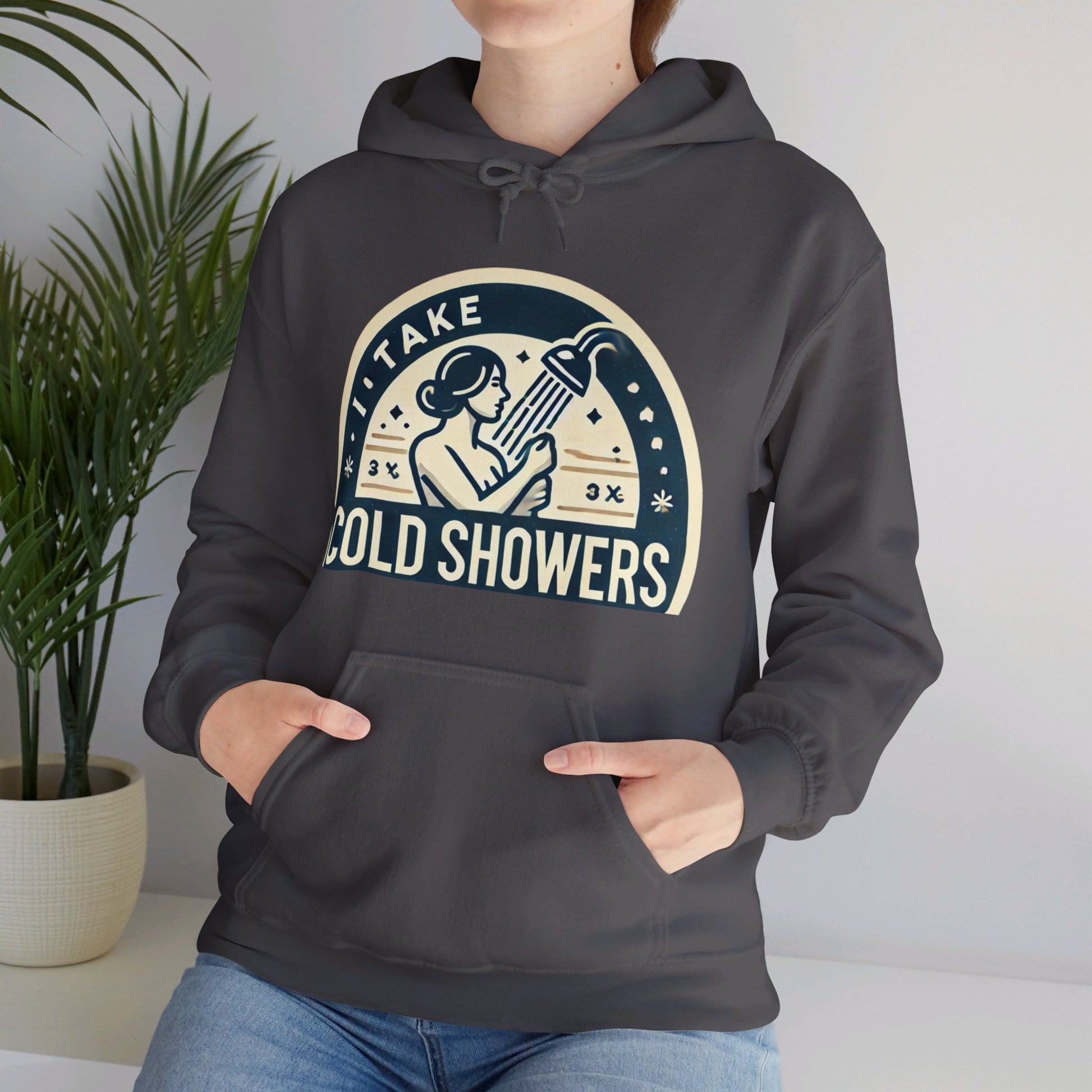 I Take Cold Showers Woman's Hoodie - My Higher Being