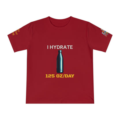 'I Hydrate 125 OZ/DAY' (MHB EDITION)_100% Organic Cotton T-Shirt