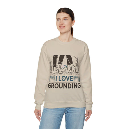 I Love Grounding Couples' Sweatshirt - My Higher Being