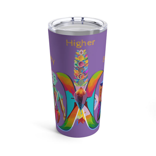 My Higher Being_Purple Tumbler_20oz - My Higher Being