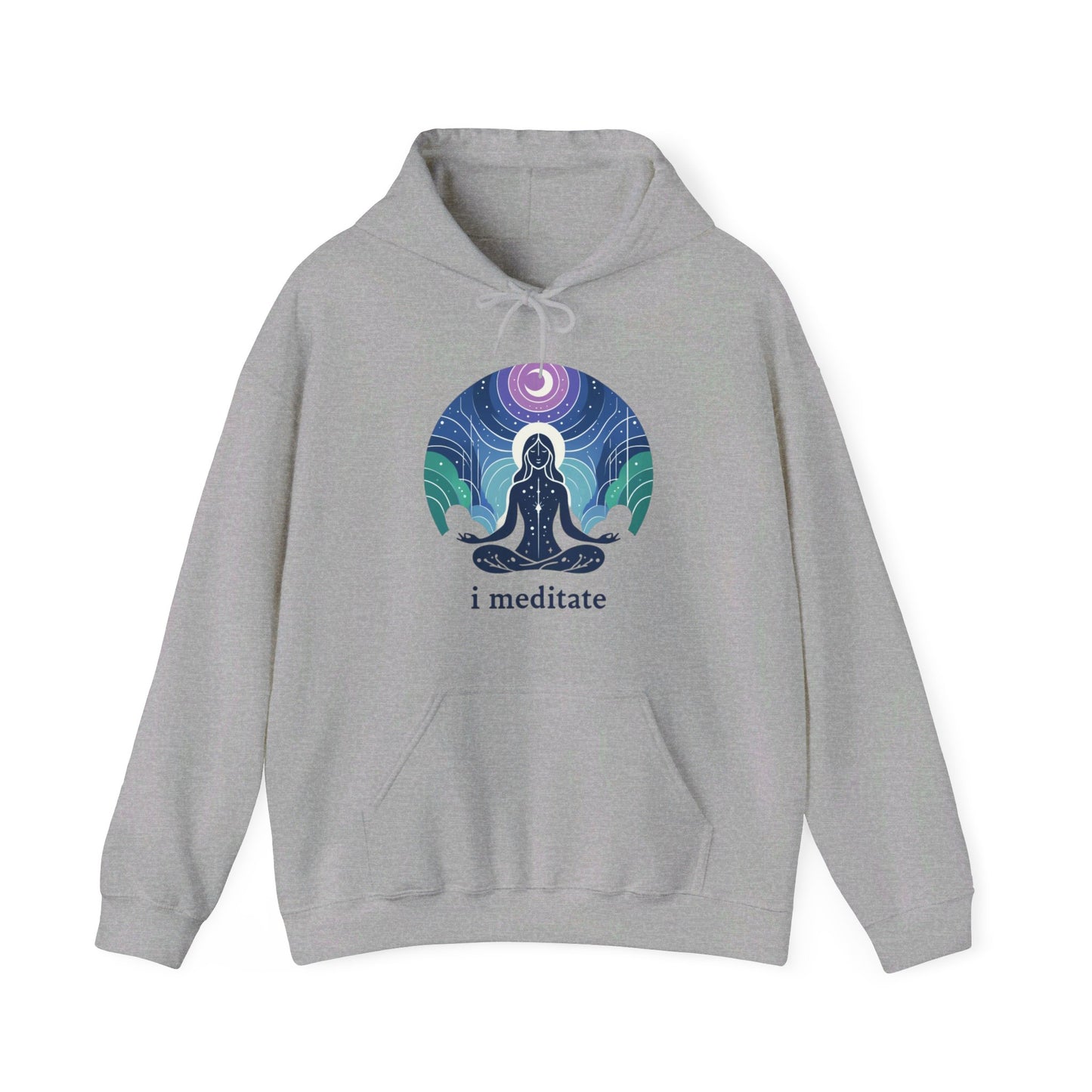 I Meditate Woman's Hoodie - My Higher Being