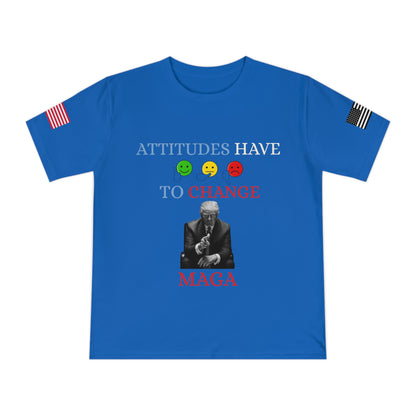 Trump’s Call for Change Tee: Advocating New Attitudes for Peace _100% Organic Cotton