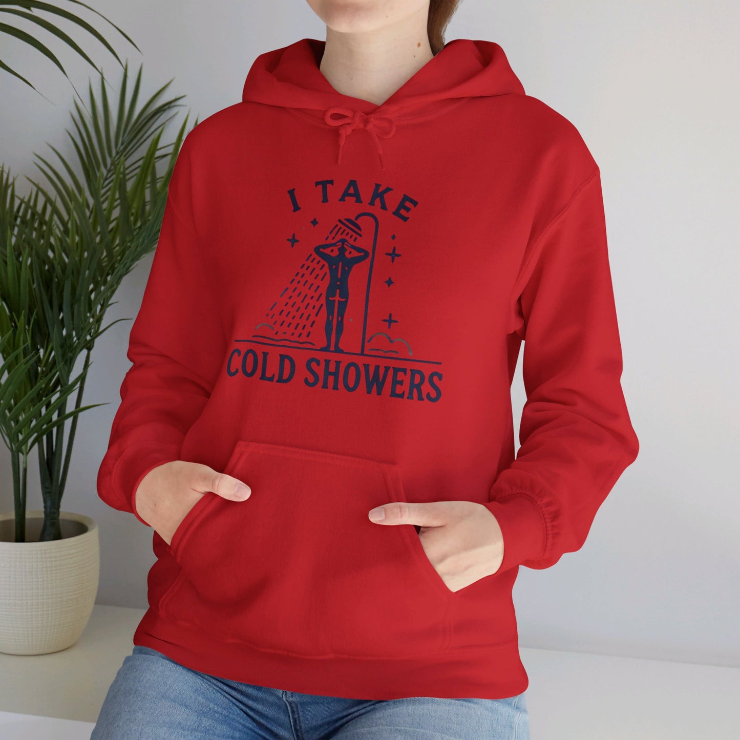 I Take Cold Showers Woman's Hoodie - My Higher Being