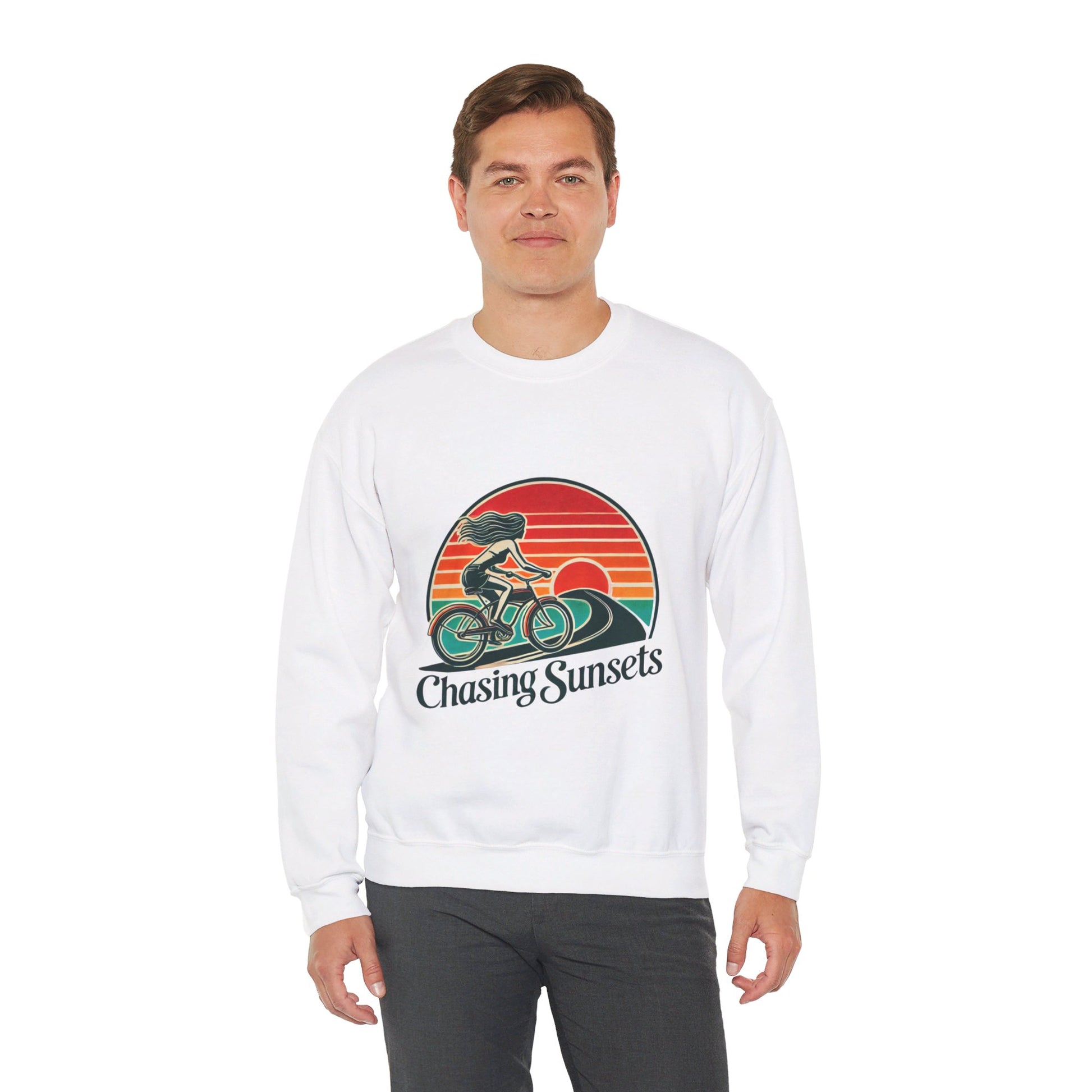 Chasing Sunsets Woman's Sweatshirt - My Higher Being