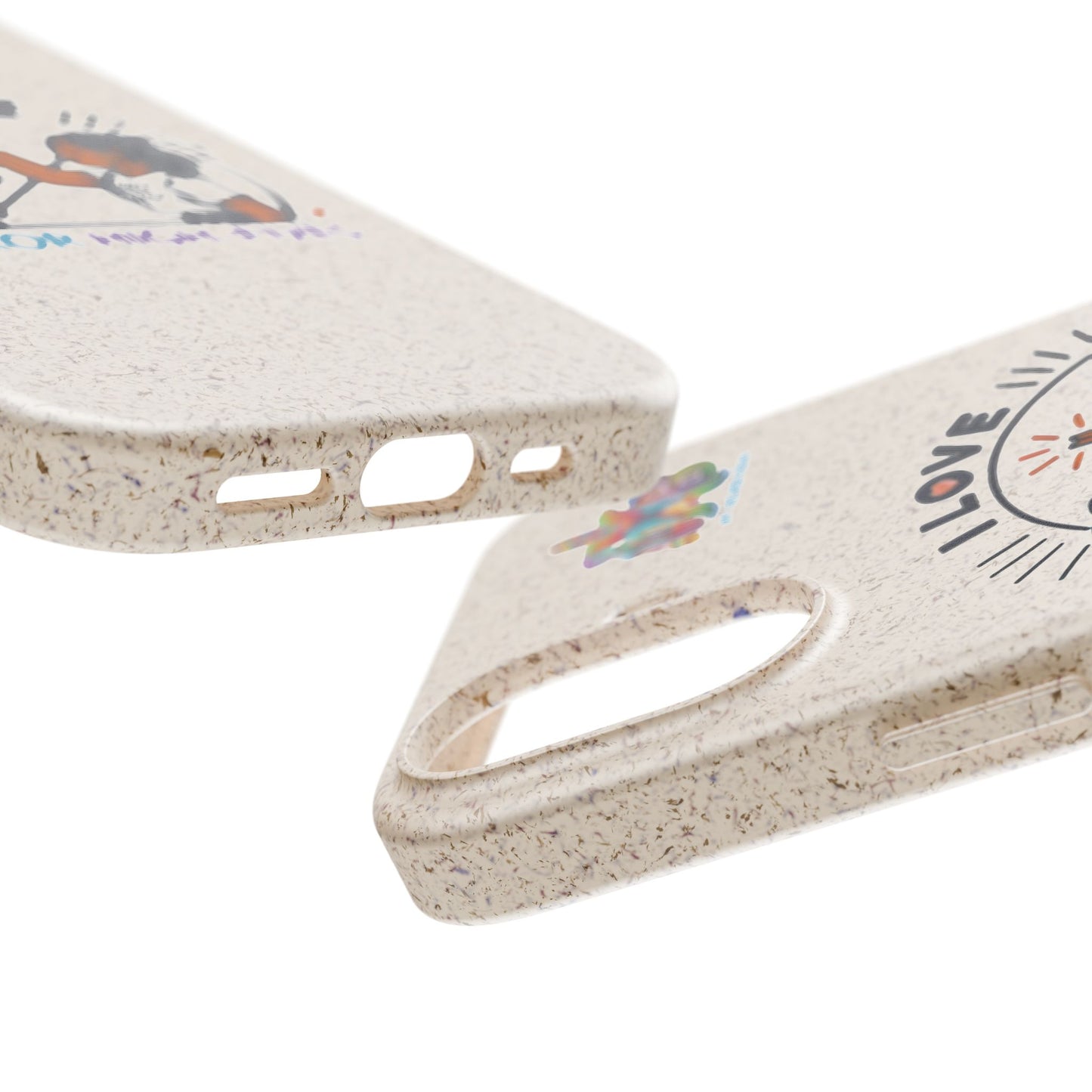I Love Mirror High-Fives — Plastic Free Biodegradable Phone Case — MHB Edition