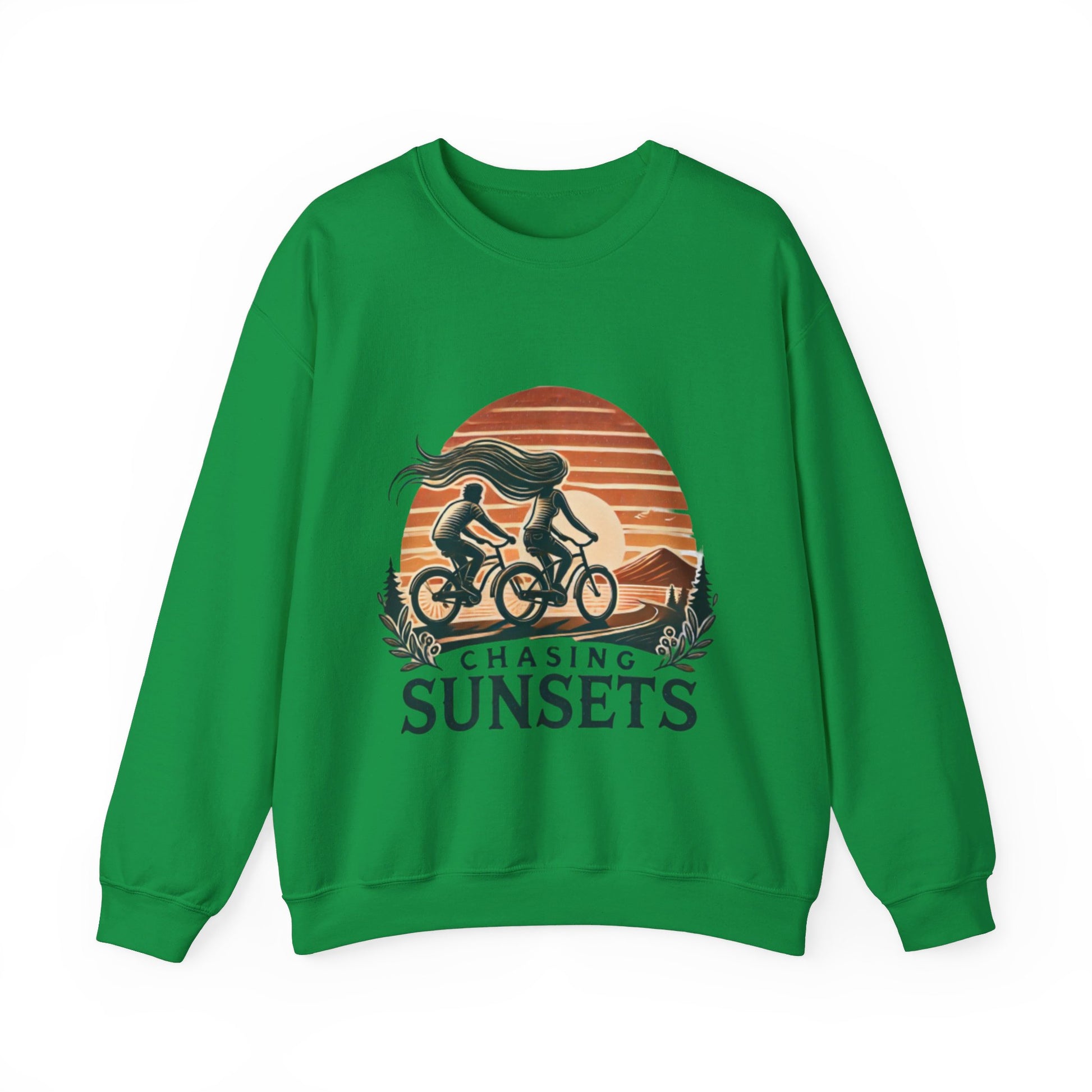 Chasing Sunsets Couples' Sweatshirt - My Higher Being