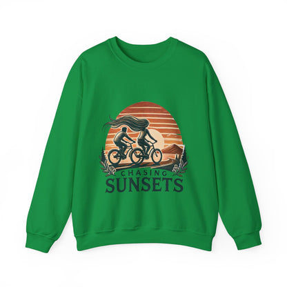 Chasing Sunsets Couples' Sweatshirt - My Higher Being