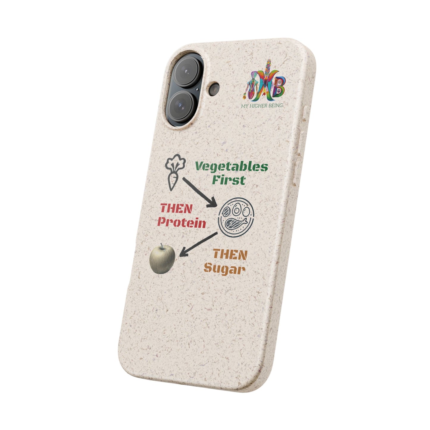 Vegetables First — Plastic Free Biodegradable Phone Case