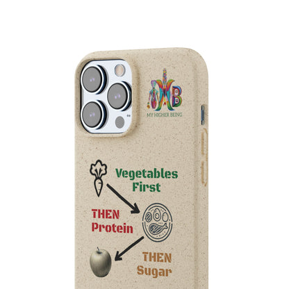 Vegetables First — Plastic Free Biodegradable Phone Case