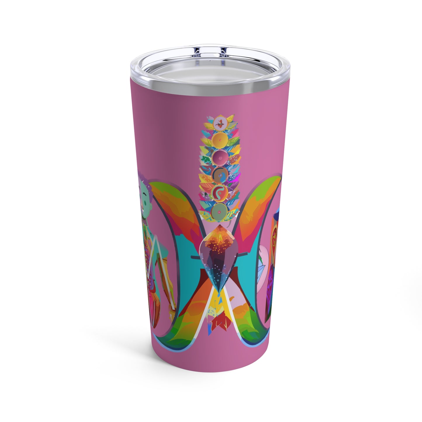 My Higher Being_Pink Tumbler_20oz - My Higher Being