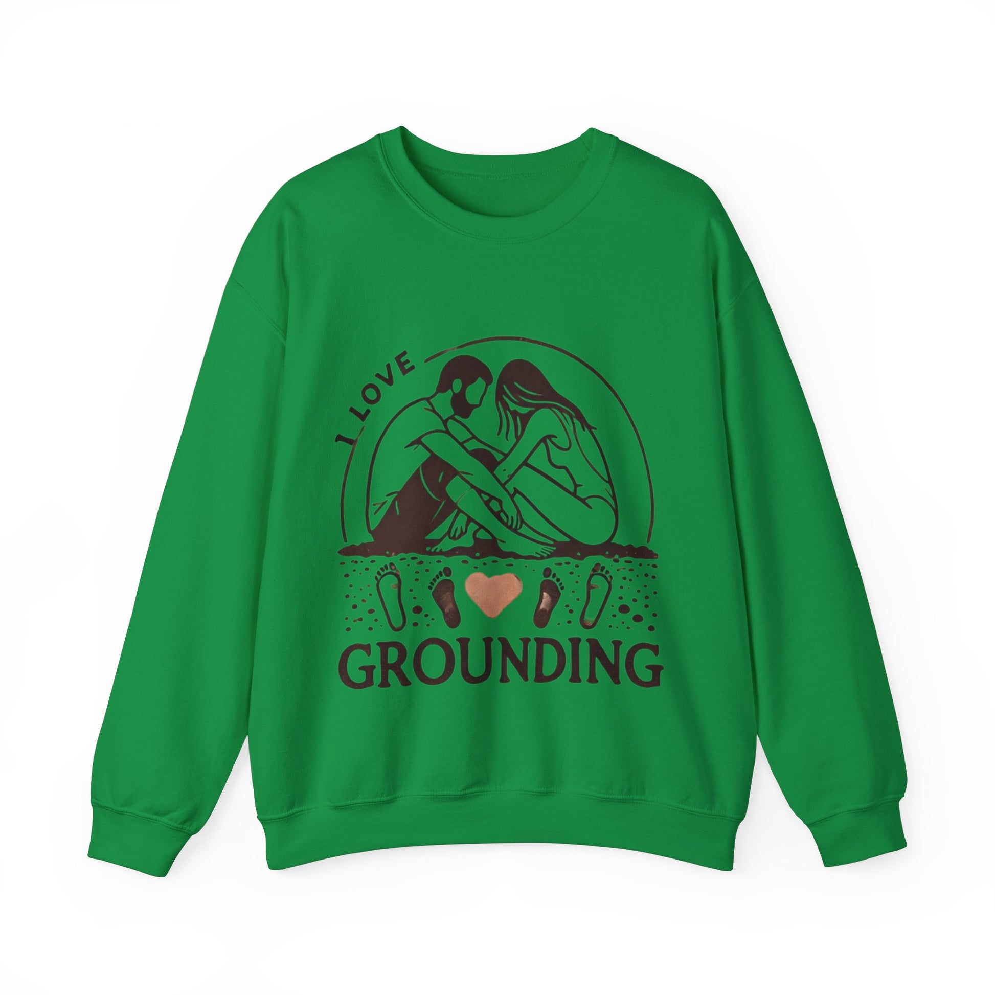 I Love Grounding Couple's Sweatshirt - My Higher Being