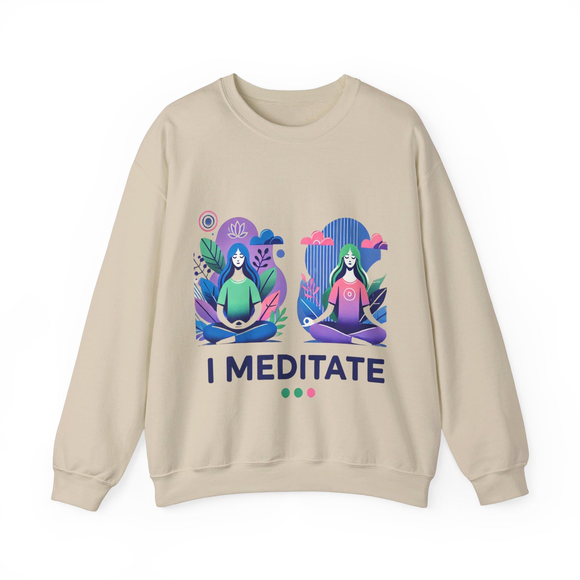 I Meditate Woman's Sweatshirt - My Higher Being